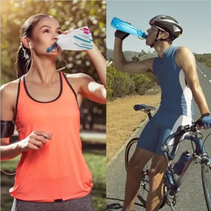 Összehajtható sport vizes palack
