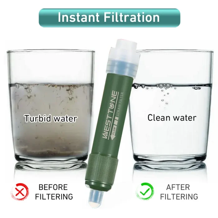Hordozható víztisztító, vízszűrő (WaterPurifier)